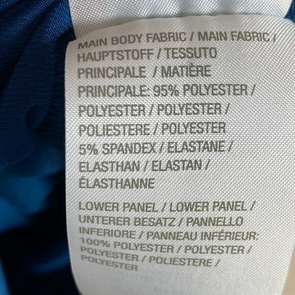 Susan Graver Womens Liquid Knit Tunic Top Size 2X Asymmetric Stretch Mature Blue - Picture 7 of 12